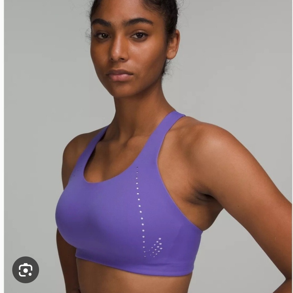 Lululemon 38DD Airsupport Purple Women's Sports Bra